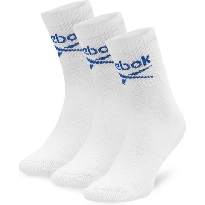 Reebok Комплект 3 чифта дълги чорапи мъжки Reebok R0255-SS24 (3-pack) Бял (R0255-SS24 (3-pack))