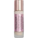 Makeup Revolution Conceal & Define Покривен фон дьо тен, F1, 23 ml - ozone