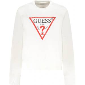 Guess jeans Дамски суитшърт с цип guess jeans, Размер xl, Цвят Бяло (w2q16kba11_big011)