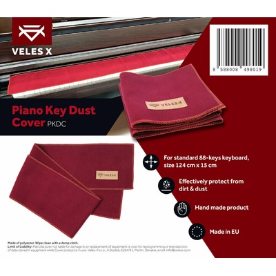 Veles-X Piano Key Dust Cover 124 x 15cm