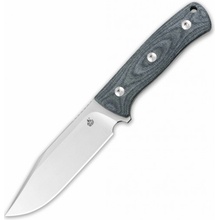 QSP Knife Bison V2, Satin D2 Blade, Denim Micarta Handle QS134-B