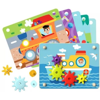 Tooky Toy Tooky Toy: Образователен комплект с предавки (TK352)