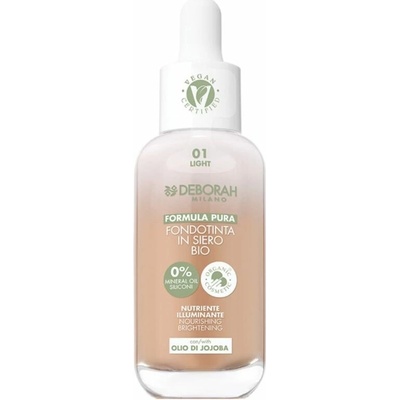 Deborah Milano Formula Pura make-up sérum Organic serum 30 ml
