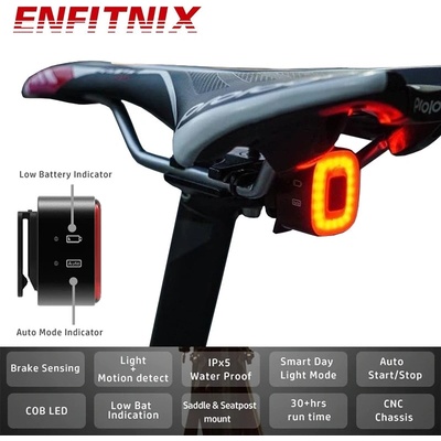 Enfitnix Cubelite II zadní černé