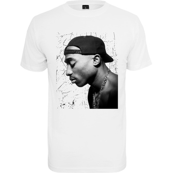 2Pac / Tupac Cracked Backround Мъжка бяла тениска Mister TeeUB-MT1686-00220 - Бял, размер XL