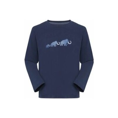 Mammut Core Longsleeve Kids Logo marine