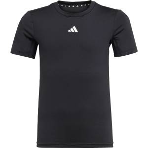 adidas Детска спортна тениска Adidas Kid's Techfit Tee Sport shirt - Black / White - размер 164 (EU) (704-5272-0115)