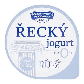 Bohušovická mlékárna Řecký jogurt bílý 130 g