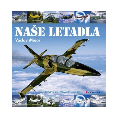 Naše letadla Omalovánky Parametry Historie Václav Minář