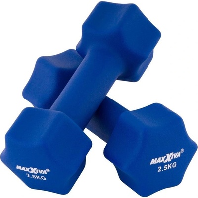 MAXXIVA sada činiek s neoprénovým poťahom 2 x 2,5 kg