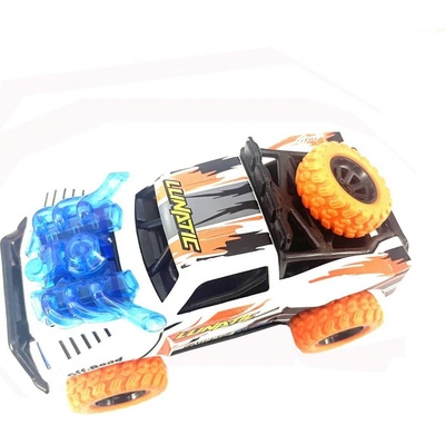 Alltoys Auto se zvukem a světlem oranžová kola 1:36