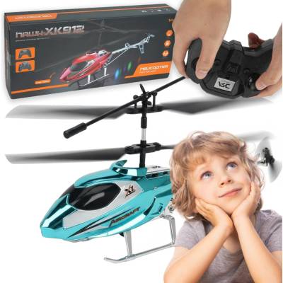 HELIKOPTER ZDALNIE STEROWANY RC LETADLO S OVLADAČEM DÁREK VRTULNÍK S LED