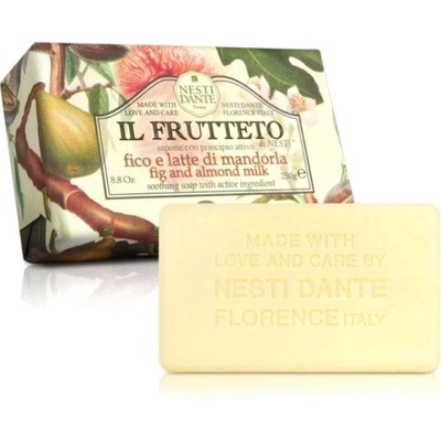 Nesti Dante luxusné prírodné mydlo figa a mandľové mlieko IL Frutteto 250 g
