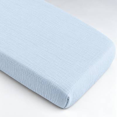Tulimese Prostěradlo mušelínové baby blue 70x140