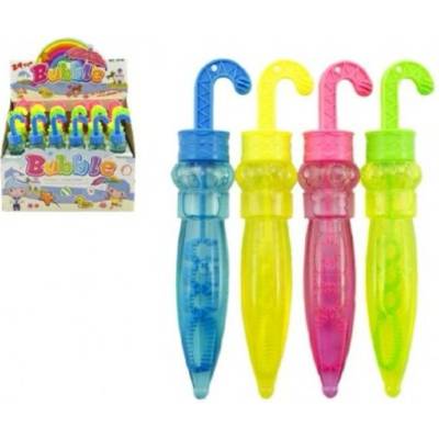 Teddies Bublifuk deštník plast 14cm asst 4 barvy 24ks