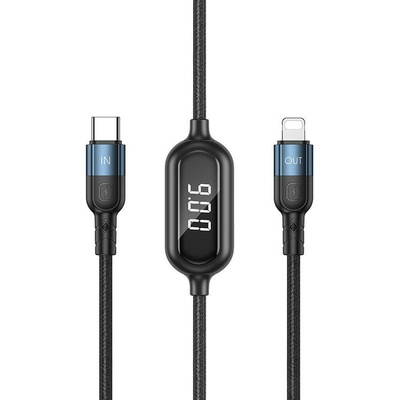 Remax RC-193i USB-C PD / Apple Lightning 1m černý