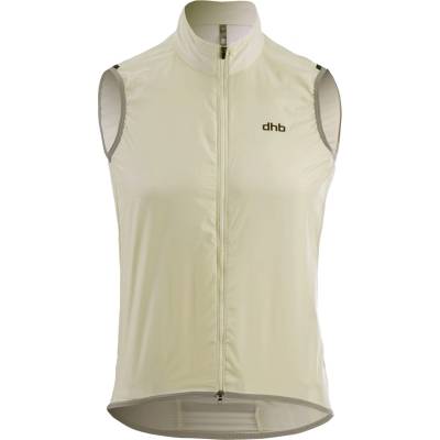 Dhb Елек Dhb Men's BLOK Windproof Sleeveless Slim Fit Gilet - Cream