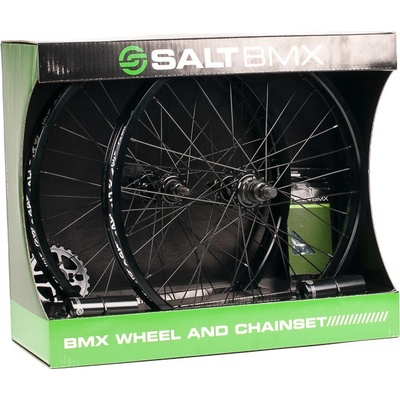 Salt Set kolies a komponentov BMX SALT VALON Čierna