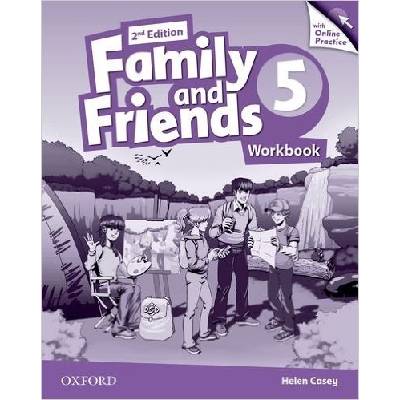 Family and Friends 2nd Edition 5 Workbook + Online Simmons N. Thompson T. Quintana J.