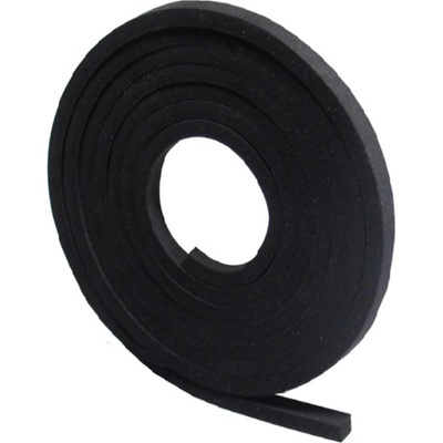 Trelleborg Profil mikroporézní čtvercový 5x5 mm, EPDM, -40°C až +100°C černý dvouproud