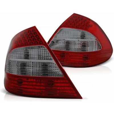 Zadní světla, světlomety, lampy LED Mercedes CLK W208, 1997-2002, kouřové