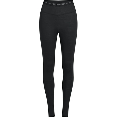 Icebreaker Дамско мериносово термобельо Icebreaker Women's 125 Zoneknit Leggings Merino base layer - Black (115-1861-0413)