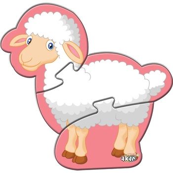 Image 1 of Jagu Образователен говорещ пъзел Jagu - Овца, 3 части (90-573)