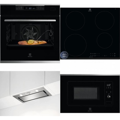 Set Electrolux KOBCS31X + LIR60433B + LFG716X + LMS2203EMX