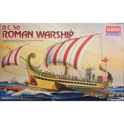 Academy Roman Warship circa B.C.50 1:72