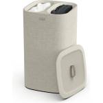 Joseph Joseph Tota 60 Liter Laundry Sorting Basket with Lid, 2 Removable Laundry Bags with Handles, Ecru Beige - 50019 (50019)