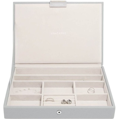 Stackers Ковчеже за бижута Stackers с капаче cлassic каменносиво (74490)