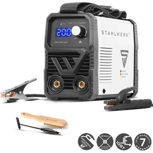 STAHLWERK Заваръчен апарат stahlwerk arc 200 md/ 200a (6902) Заваръчен апарат