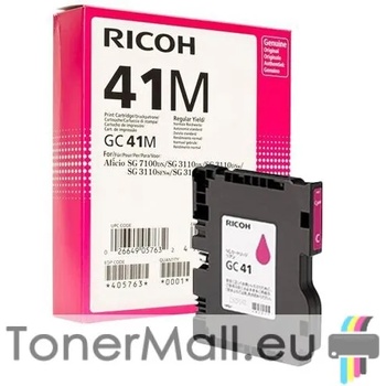 Image 1 of Ricoh Мастилена касета RICOH GELJET GC 41M Magenta