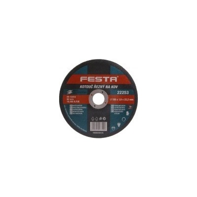 FESTA kotúč rezný na kov 150x1,6x22,2