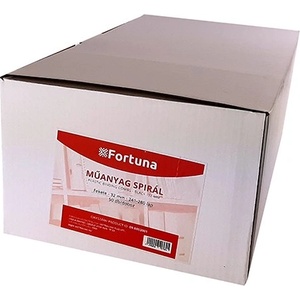 FORTUNA Спирала за подаване на документи от пластмаса fortuna 32 мм 241-280 листа черна 50/барабан 09.0053001 (09.0053001)