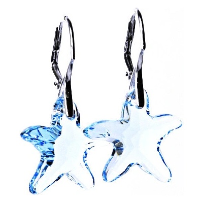 Čištín se Swarovski akvamarín krystalem patent NK 1295