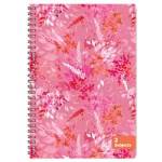 Sentio Тетрадка със спирала B5, 70 листа, 2 теми Pink Floral