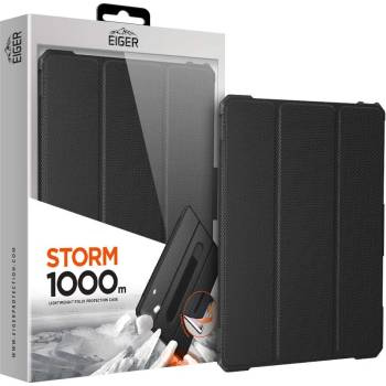 Eiger Storm 1000m Case - удароустойчив кейс, тип папка и поставка за iPad 7 (2019), iPad Air 3 (2019), iPad Pro 10.5 (2017) (черен)