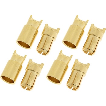 Revtec Pozlátený konektor 6,0 mm 4 páry