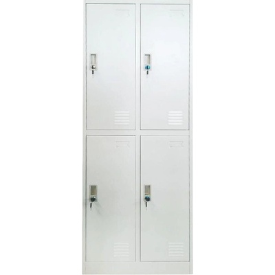 RFG Гардероб RFG, метален, двоен, с четири клетки, 60 x 45 x 185 (4035180053)