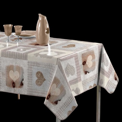 Douceur d'intérieur Ubrus COY COEUR 140x240cm