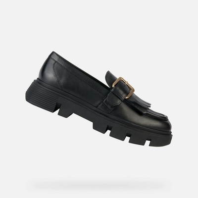 Geox Черни дамски мокасини Geox Vilde Geox | Cheren | ЖЕНИ | 36