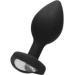 Ouch! Regular Diamond Butt Plug Black (P23955)