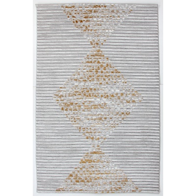 Nej-koberce Clouds 0218A šedý / žlutý