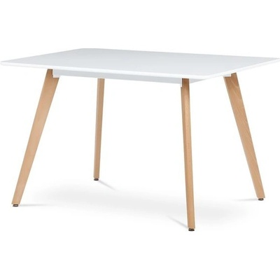 Autronic Zouk DT-313WT Jídelní stůl 120 x 80 cm bílá