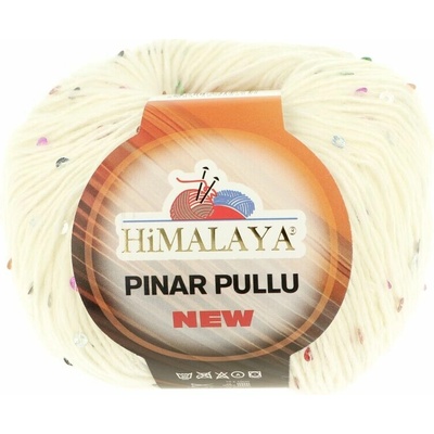 Himalaya Pinar Pullu New 61202 krémová s farebnými flitrami