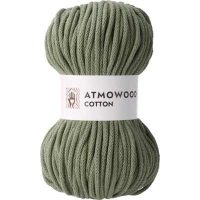 Atmowood cotton 5 mm - zelená šalvěj