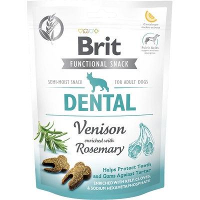 BRIT Care Functional Snack Dental Venison s jelením masem a rozmarýnem pro psy 150 g