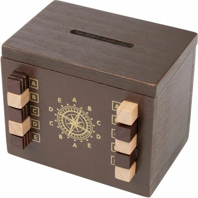 Philos GmbH Puzzle Secret Box Locksmith hlavolam s tajnou schránkou i kasičkou
