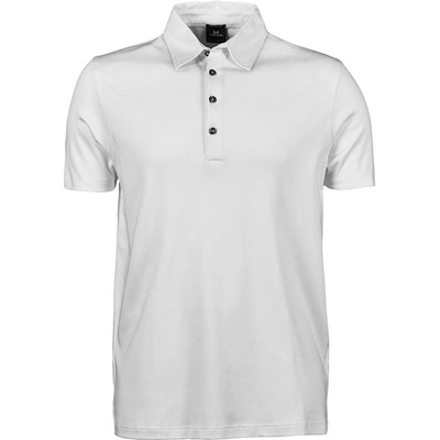 Tee Jays pánská polokošile Pima bílá
